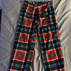 Plaid Fleece Pajama Pants